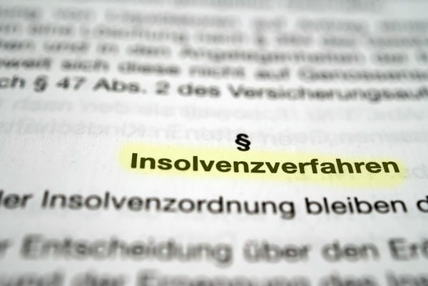 Gründe für ein Insolvenzverfahren Gesetzestext zu Insolvenzverfahren